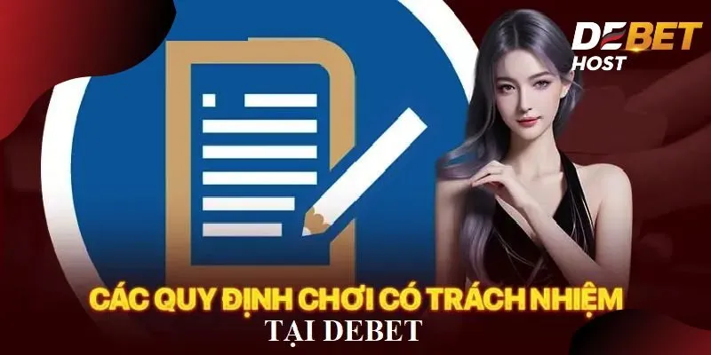 Tìm hiểu quy định cá cược có trách nhiệm khi tham gia DEBET